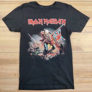 Iron Maiden Heavy Metal Band Concert Tour Graphic T-Shirt Size S